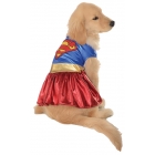 Pet Costume Supergirl Xlg