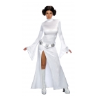 Princess Leia Wt Dress Lg Adul