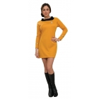 Star Trek Classic Gld Dress Sm