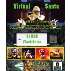 Santa Black Virtual Digt Decor