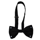 Light Up Bow Tie Black