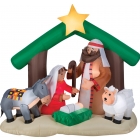 Holy Family Nativity Airblown