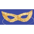 Cat Mask Sequin Gold