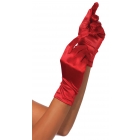 Gloves Red Wrist Length