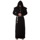 Monk Robe Adult Black Xxl
