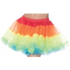 Petticoat Tutu Adult Rainbow