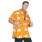 Hawaiian Shirt Orange Adult Xl