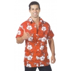 Hawaiian Shirt Red Adult Xl