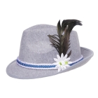 Swiss Hat Adult Gray