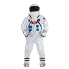 Astronaut Dlx Suit Xxl White