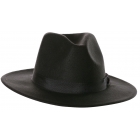 Black Fedora Hat - Adult